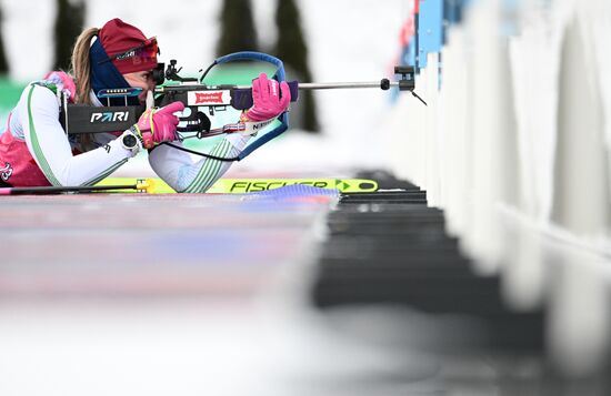 Belarus Biathlon Strongest Cup Women Sprint