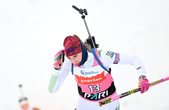 Belarus Biathlon Strongest Cup Women Sprint