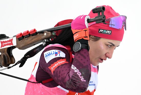 Belarus Biathlon Strongest Cup Women Sprint