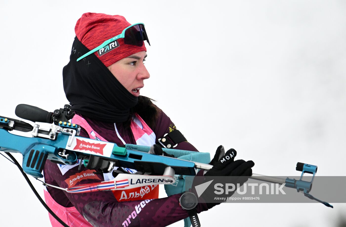 Belarus Biathlon Strongest Cup Women Sprint