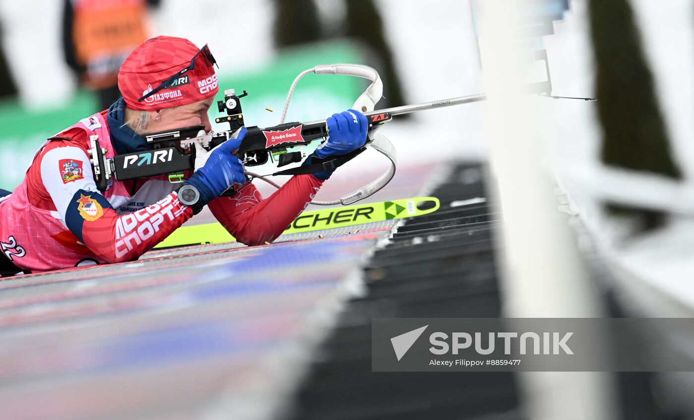 Belarus Biathlon Strongest Cup Women Sprint