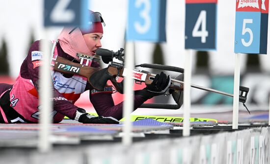 Belarus Biathlon Strongest Cup Women Sprint