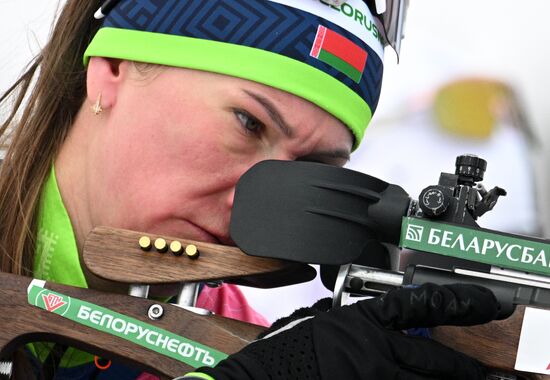 Belarus Biathlon Strongest Cup Women Sprint