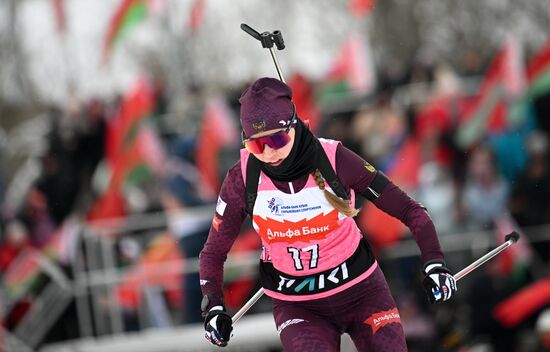 Belarus Biathlon Strongest Cup Women Sprint