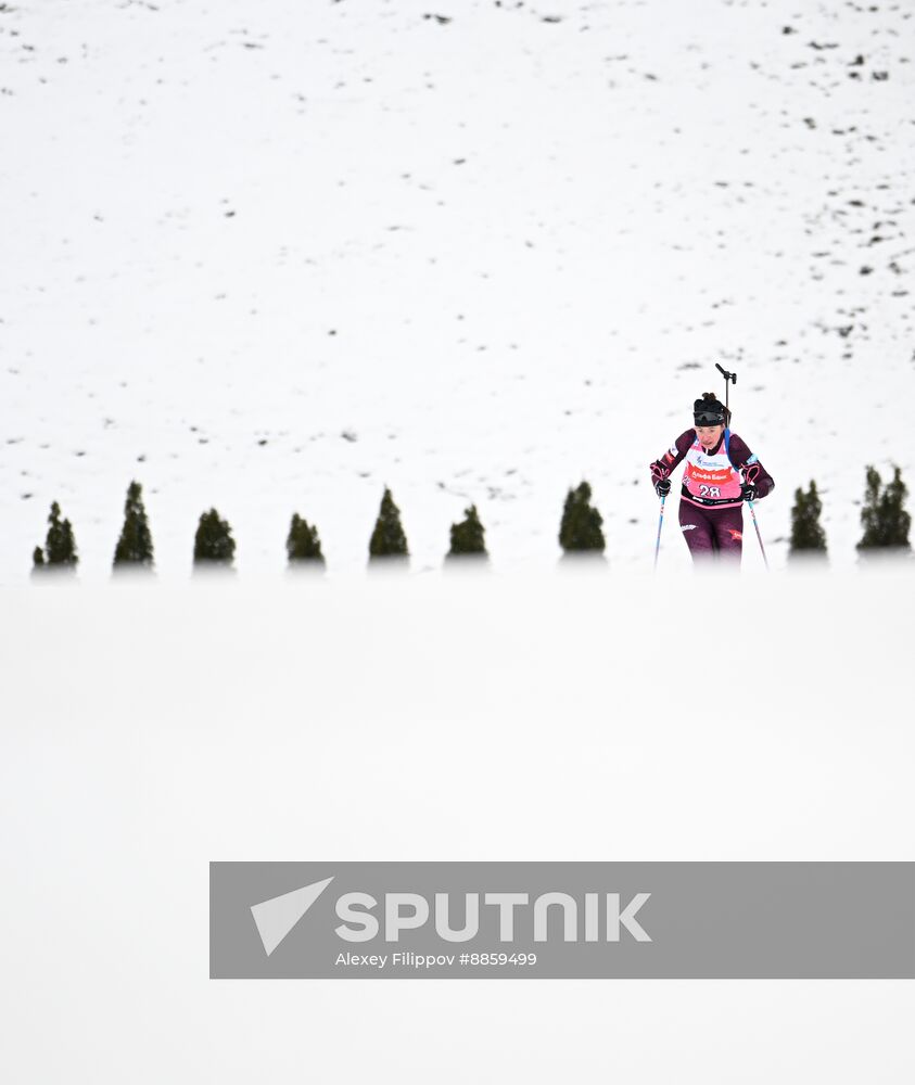 Belarus Biathlon Strongest Cup Women Sprint