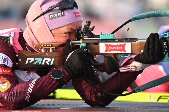 Belarus Biathlon Strongest Cup Women Pursuit