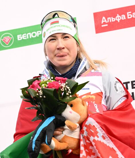 Belarus Biathlon Strongest Cup Women Pursuit