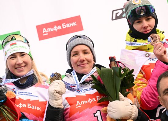 Belarus Biathlon Strongest Cup Women Pursuit