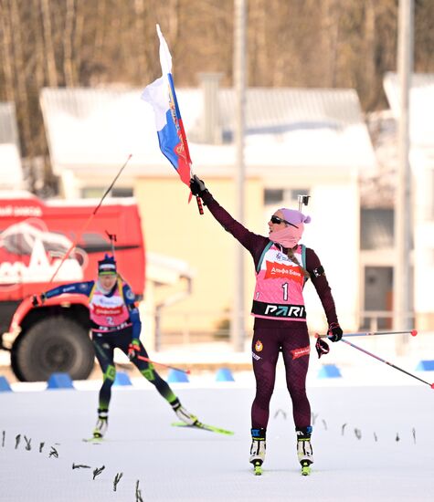 Belarus Biathlon Strongest Cup Women Pursuit
