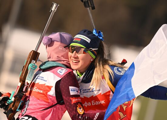 Belarus Biathlon Strongest Cup Women Pursuit