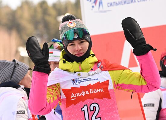 Belarus Biathlon Strongest Cup Women Pursuit