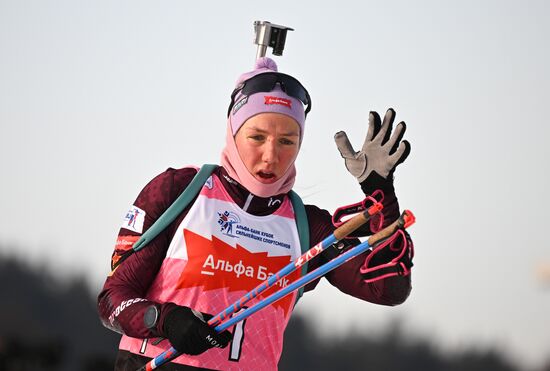 Belarus Biathlon Strongest Cup Women Pursuit