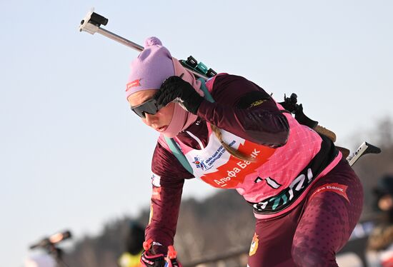 Belarus Biathlon Strongest Cup Women Pursuit