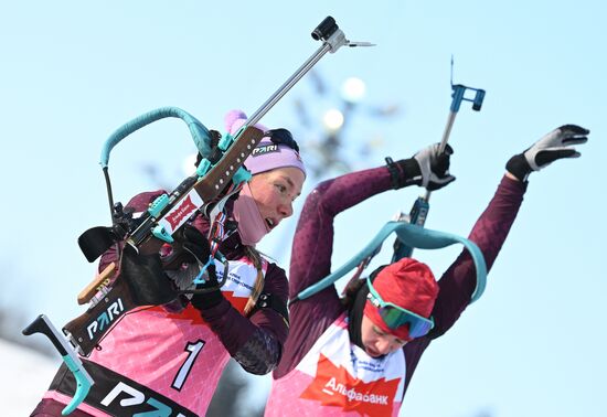 Belarus Biathlon Strongest Cup Women Pursuit