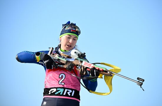 Belarus Biathlon Strongest Cup Women Pursuit