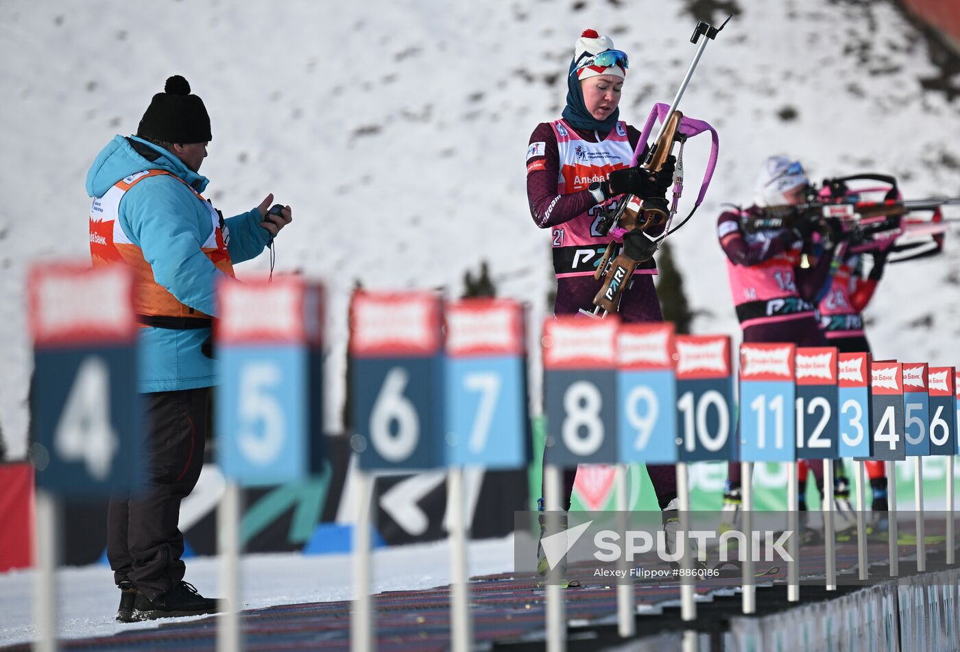 Belarus Biathlon Strongest Cup Women Pursuit
