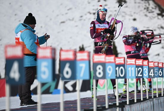 Belarus Biathlon Strongest Cup Women Pursuit