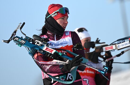 Belarus Biathlon Strongest Cup Women Pursuit