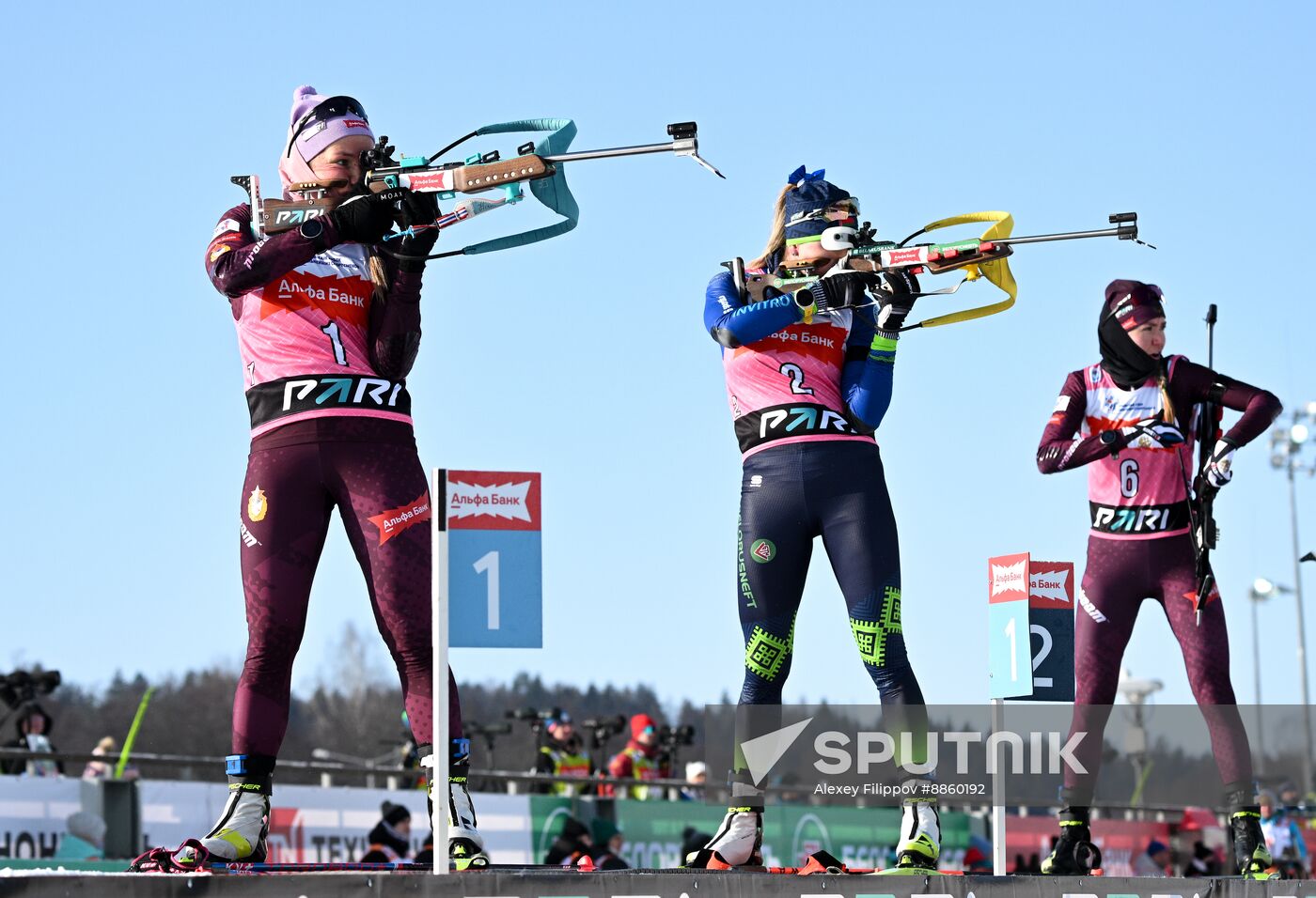 Belarus Biathlon Strongest Cup Women Pursuit