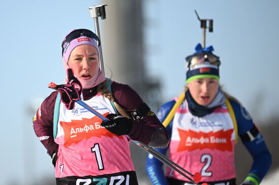 Belarus Biathlon Strongest Cup Women Pursuit