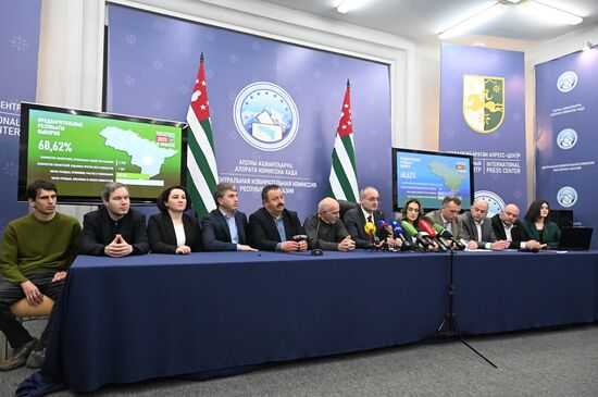 Abkhazia Presidential Election Preliminary Results