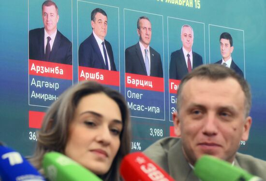 Abkhazia Presidential Election Preliminary Results