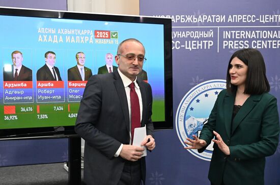 Abkhazia Presidential Election Preliminary Results