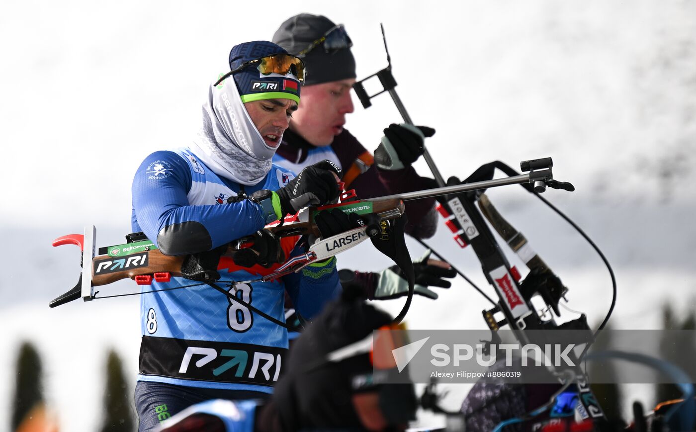 Belarus Biathlon Strongest Cup Men Pursuit