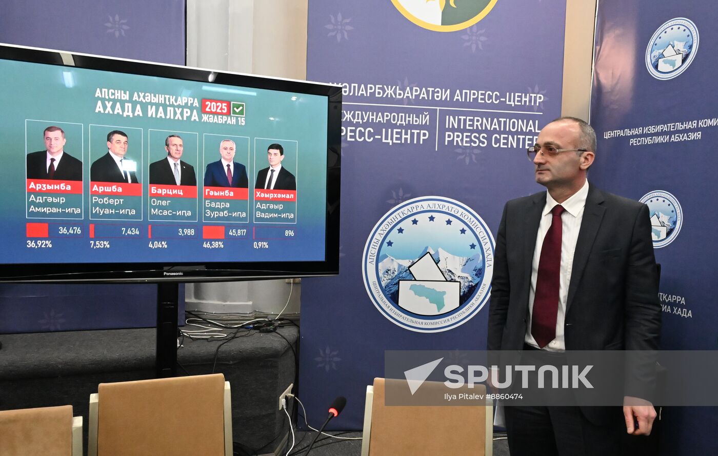 Abkhazia Presidential Election Preliminary Results