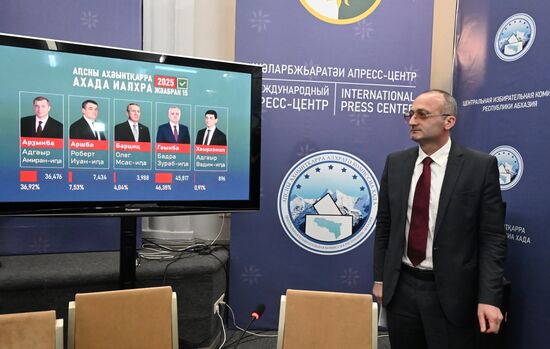 Abkhazia Presidential Election Preliminary Results