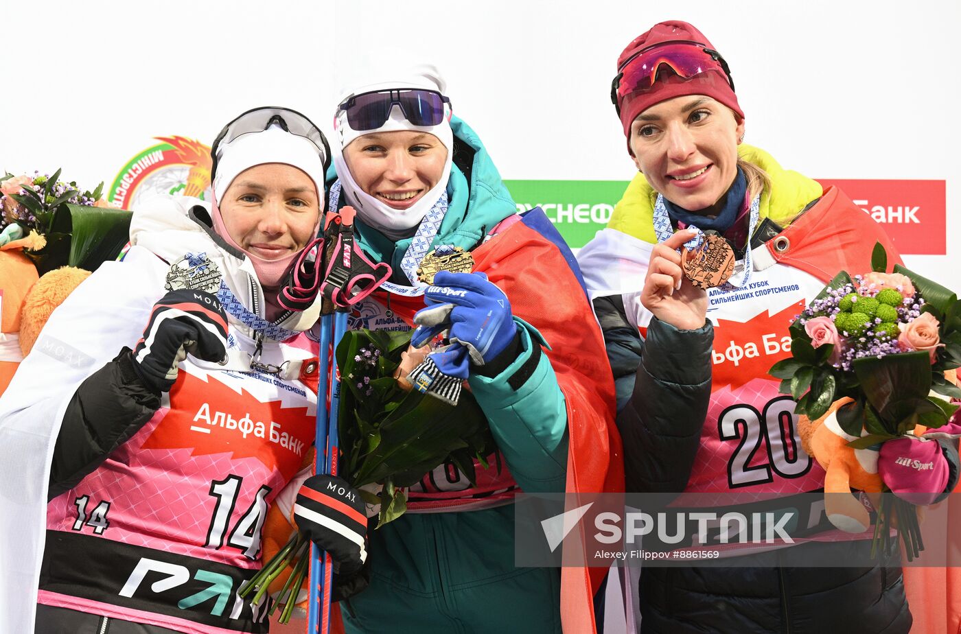 Belarus Biathlon Strongest Cup Women Individual