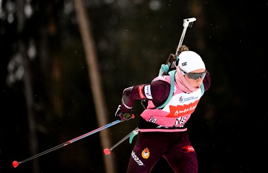 Belarus Biathlon Strongest Cup Women Individual