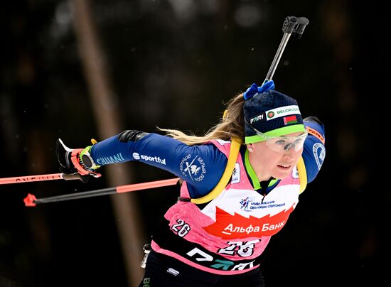 Belarus Biathlon Strongest Cup Women Individual