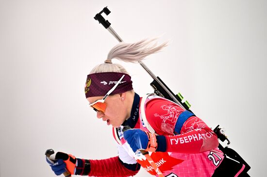 Belarus Biathlon Strongest Cup Women Individual