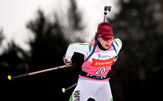 Belarus Biathlon Strongest Cup Women Individual