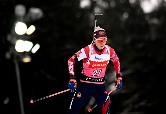 Belarus Biathlon Strongest Cup Women Individual