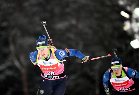 Belarus Biathlon Strongest Cup Women Individual