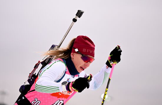 Belarus Biathlon Strongest Cup Women Individual