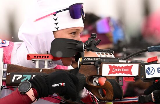 Belarus Biathlon Strongest Cup Women Individual