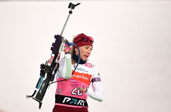 Belarus Biathlon Strongest Cup Women Individual