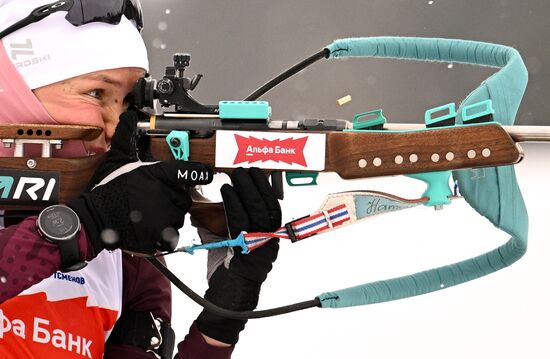 Belarus Biathlon Strongest Cup Women Individual