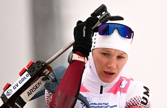 Belarus Biathlon Strongest Cup Women Individual