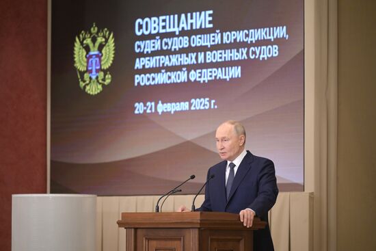 Russia Putin Judges