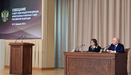Russia Putin Judges