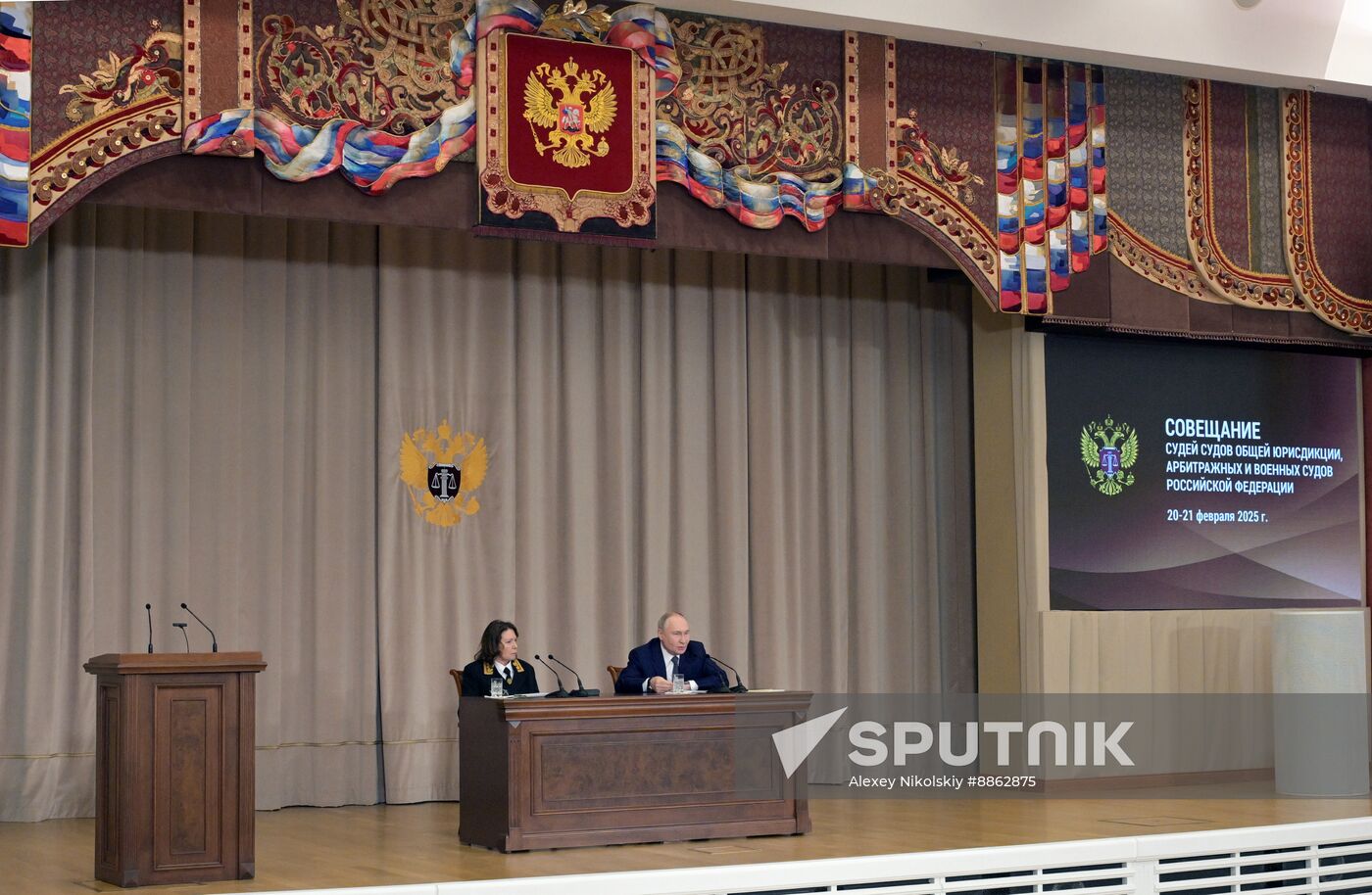 Russia Putin Judges