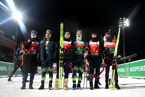 Belarus Biathlon Strongest Cup Single Mixed Relay