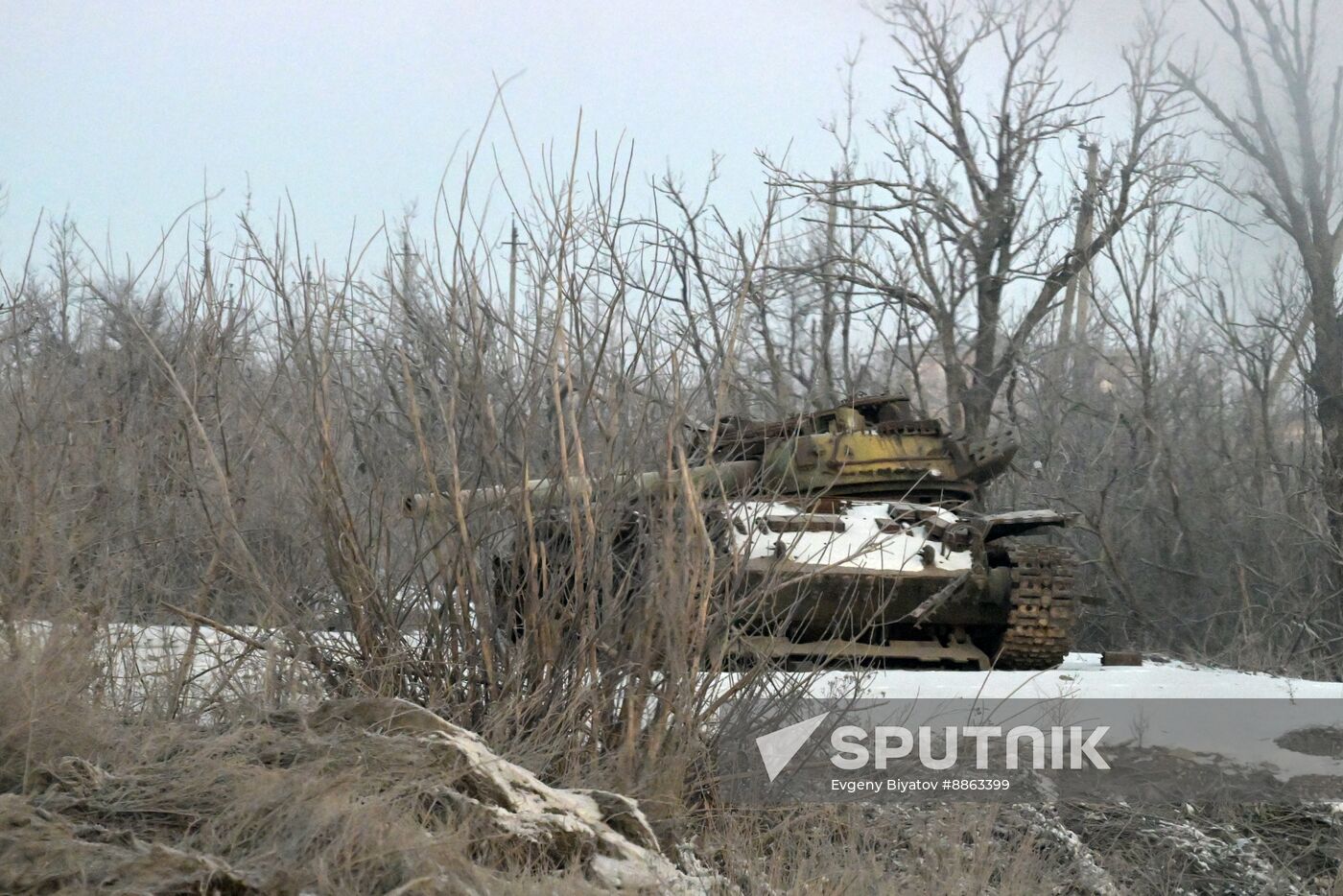 Russia Ukraine Military Operation Krasnoarmeysk Sector