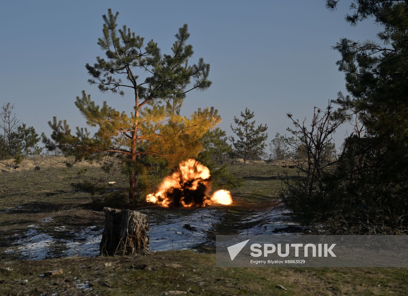 Russia Ukraine Military Operation Scouts