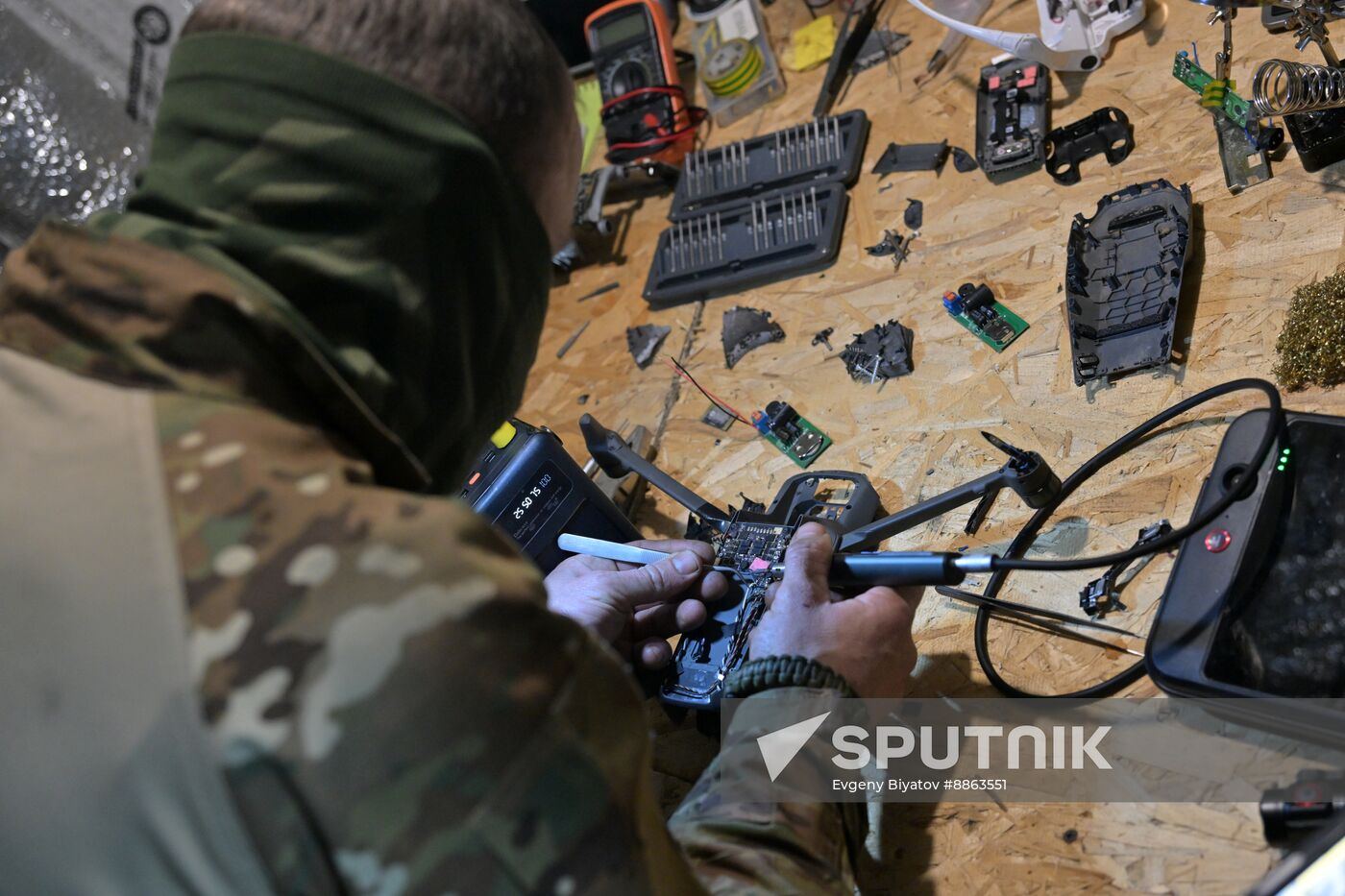 Russia Ukraine Military Operation Scouts