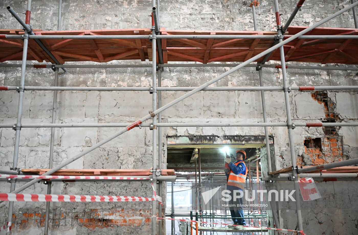 Russia Leningradsky Railway Station Renovation